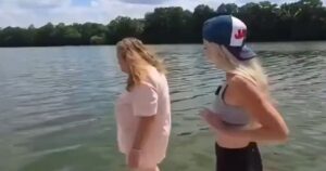 Una tiktoker fue expulsada de la plataforma tras engañar a una mujer sin hogar para que saltara a un lago imagen-3