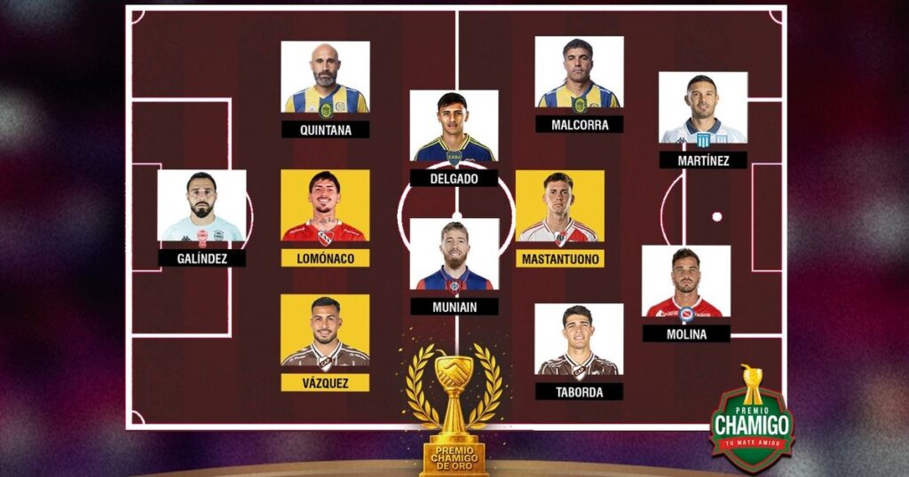 Quiénes forman parte del 11 ideal del Premio Chamigo imagen-38
