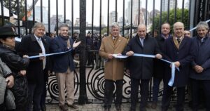 "Es una parte importante de los ingresos para mantener el equilibrio fiscal": Guillermo Francos habló de las retenciones al campo en el comienzo de la Expo Rural imagen-3