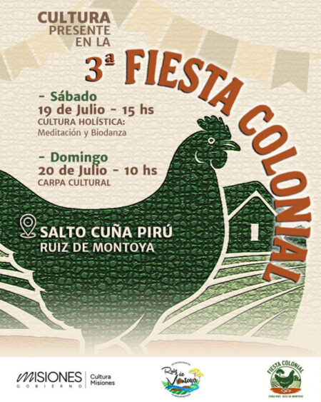 Cultura presente en la Fiesta Colonial en el Salto Cuña Pirú imagen-12
