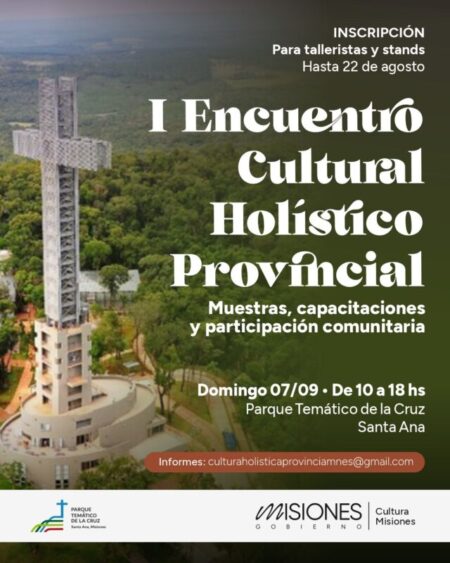 Ya se inscribe para el “I Encuentro Cultural Holístico Provincial” imagen-14