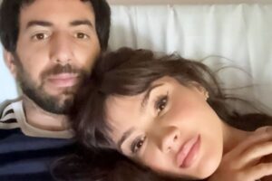 El romántico ida y vuelta de Celeste Cid y Santiago Korovsky por el estreno de División Palermo imagen-4