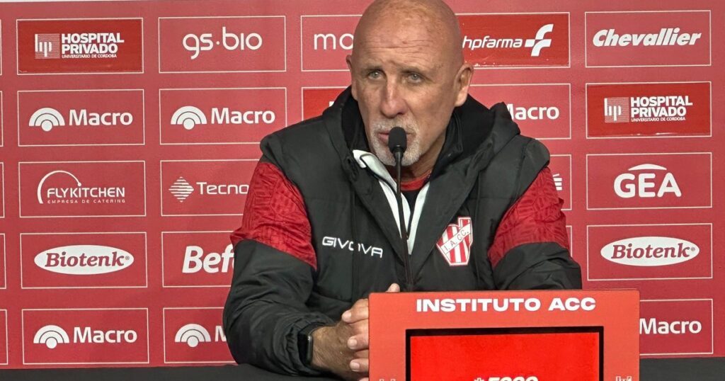 Qué dijeron en Instituto tras la goleada de River: de destacar la "jerarquía" del rival a "el único responsable soy yo" de Oldrá imagen-38