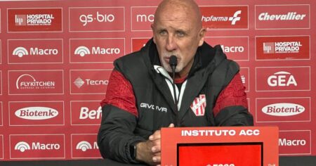 Qué dijeron en Instituto tras la goleada de River: de destacar la "jerarquía" del rival a "el único responsable soy yo" de Oldrá imagen-5