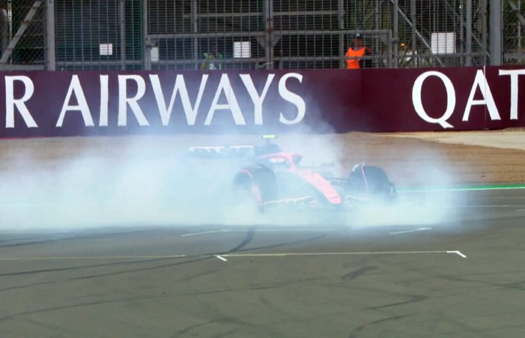 Franco Colapinto se despistó y quedó eliminado en la clasificación del Gran Premio de Silverstone de Fórmula 1 imagen-95