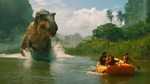 Esta escena tardó 32 años en realizarse, y el director de 'Jurassic World: El renacer' no tenía idea de iba a estar en la película de Spielberg imagen-2