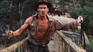 Si haces una pausa a los 9 minutos y 38 segundos en 'Indiana Jones 2', te darás cuenta de que el brillante comienzo no es tan perfecto imagen-4