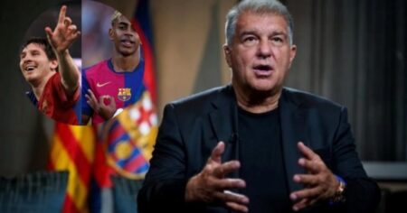 La comparación entre Lionel Messi y Lamine Yamal que hizo el presidente del Barcelona imagen-24