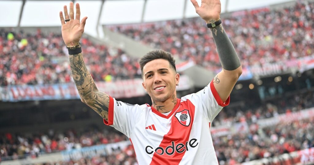 Enzo Fernández: “Felicité a Paredes y, obviamente, yo también sueño con volver a River” imagen-5