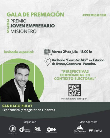 Llega la gala del premio «Joven Empresario CEM» con uno de los nuevos economistas más influyentes del país imagen-5