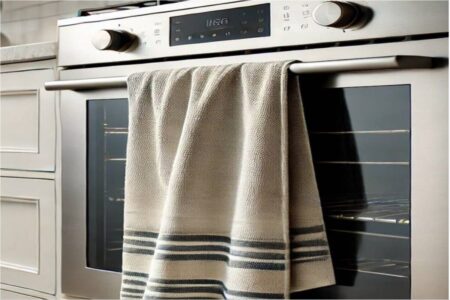 Por qué no hay que colgar el repasador en la puerta del horno, según expertos imagen-9