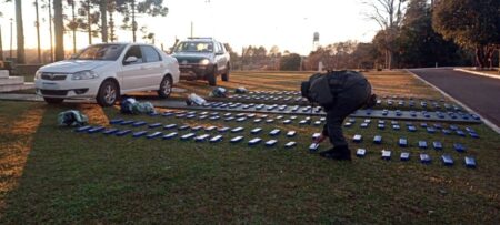 Decomisan 389 kilos de marihuana como resultado de dos procedimientos en Misiones imagen-5