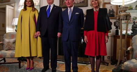 En un hecho sin precedentes, Donald Trump se reunirá con el rey Carlos III en su segunda visita de Estado al Reino Unido imagen-7