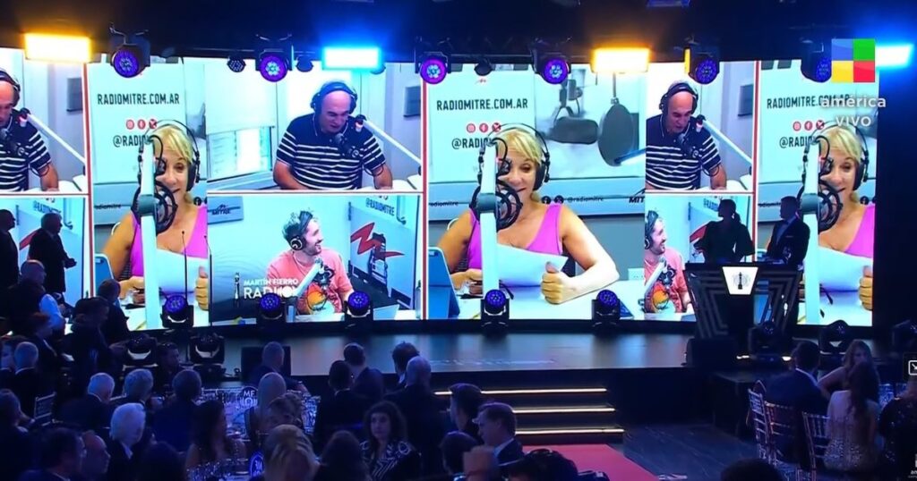 Así fue el emotivo homenaje por los 100 años de Radio Mitre en los premios Martín Fierro 2025 imagen-5