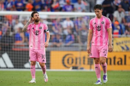 Cincinnati goleó a un pasivo Inter Miami y cortó la buena racha de Messi imagen-8
