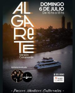 Este domingo zarpa una nueva edición de “Al Garete”: paseo náutico cultural con música en vivo, sabores regionales y puesta de sol imagen-1