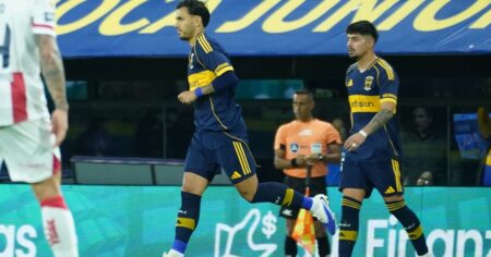 Paredes debutó en Boca, justo después del gol de Unión imagen-15