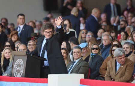 Acto inaugural: con fuerte expectativa por los anuncios en retenciones, la Exposición Rural recibe a Milei con el campo en una situación dispar imagen-9