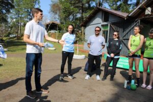 La selección argentina de beach handball entrenó en Misiones imagen-1