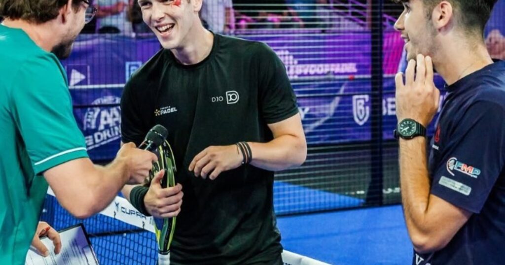 La increíble secuencia en un partido de pádel en Países Bajos: al rival se le escapó la paleta, le pegó en la cabeza y fue campeón imagen-5