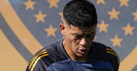Todo mal: Marcos Rojo se calentó con Russo y se fue de Boca Predio imagen-16