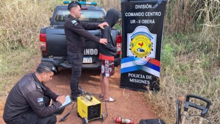 Lo capturaron cuando volvió a buscar el botín que había escondido tras un robo en Oberá imagen-6