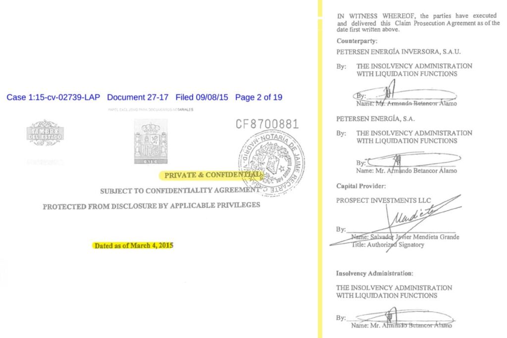 Escándalo por YPF: este es el contrato que tiene en vilo al país imagen-4