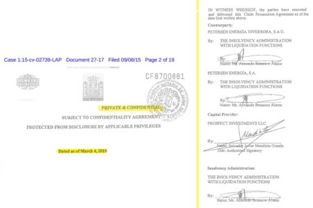 Escándalo por YPF: este es el contrato que tiene en vilo al país imagen-8
