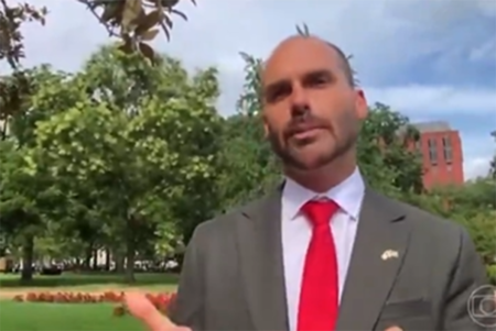 Las gestiones de Eduardo Bolsonaro en Estados Unidos que provocaron la dura reacción de la Corte de Brasil imagen-6