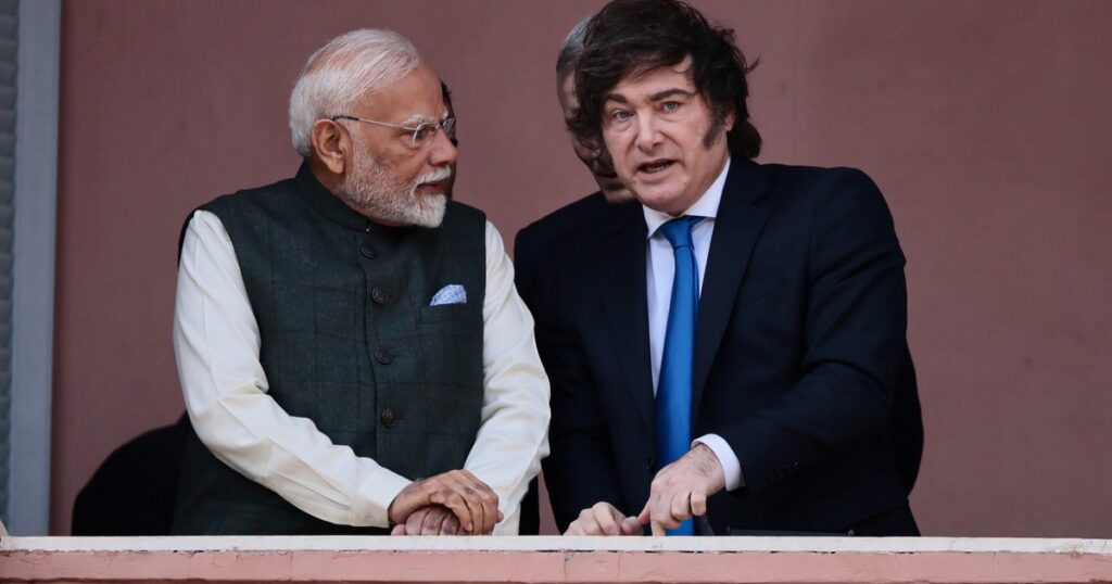 Javier Milei se reunió con el presidente de India y buscan fortalecer los lazos comerciales imagen-5