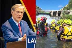 Los mexicanos le extienden la mano a Greg Abbott: el gesto de los bomberos ante las devastadoras inundaciones imagen-2