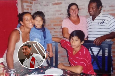Del potrero misionero al Monumental: Juan Carlos Portillo firmó con River y su familia celebra imagen-18