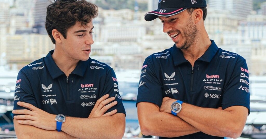Video: el divertido posteo de Alpine con Franco Colapinto y Pierre Gasly en la previa del GP de Hungría imagen-42