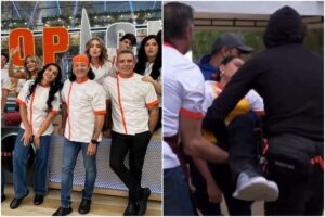 Quién se desmayó en Top Chef VIP, el reality de Telemundo que apenas arranca: “Me siento tan mal” imagen-2