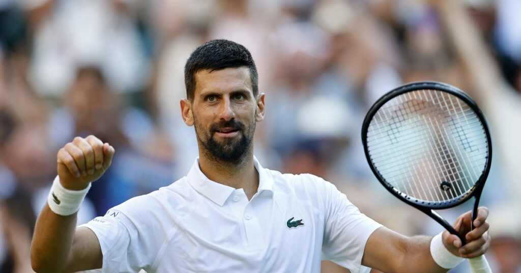 Djokovic no afloja y se medirá con Sinner en la semifinal de Wimbledon imagen-3