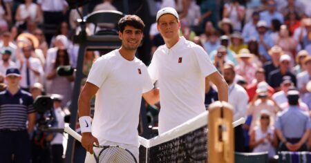 Carlos Alcaraz vs Jannik Sinner, por la final de Wimbledon: otro capítulo del nuevo clásico del tenis mundial, minuto a minuto imagen-31
