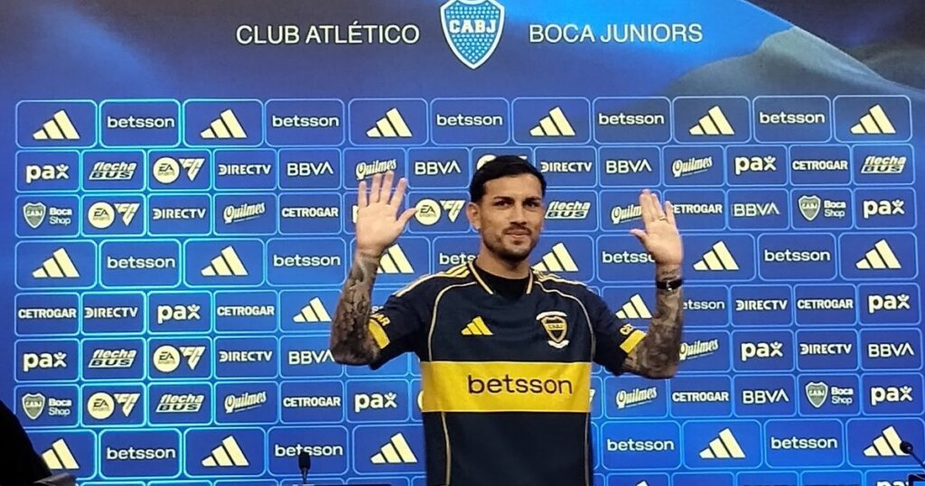 Paredes, ante la pregunta de Olé: "sueño con ser capitán de Boca" imagen-4