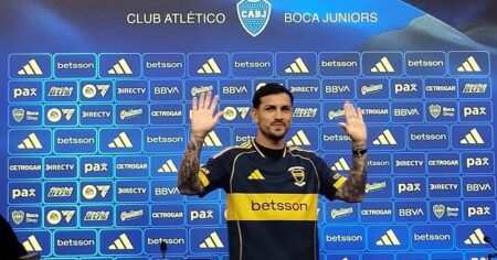 Paredes, ante la pregunta de Olé: "sueño con ser capitán de Boca" imagen-15