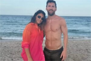 Las mini vacaciones de Leo Messi y Anto Roccuzzo en Miami: playa, sol y familia imagen-2