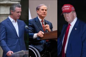 La dura advertencia de Newsom a Trump y Abbott: podría redibujar el mapa de California si los republicanos alteran Texas imagen-1