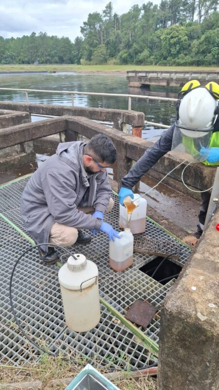 Ecología se realizó una inspección de los efluentes industriales de la empresa Arauco S.A. imagen-28