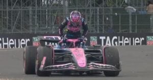 Franco Colapinto tuvo que abandonar el Gran Premio de Silverstone porque su auto tuvo una falla imagen-8