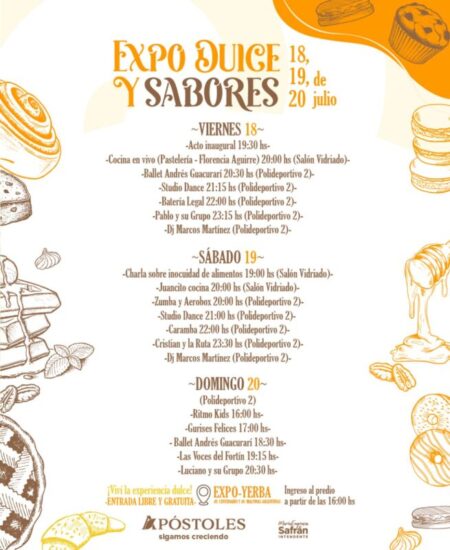 Llega la Esperada Expo Dulce y Sabores del 18 al 20 de Julio en la Expo Yerba de Apóstoles imagen-6