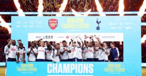 Con un golazo de mitad de cancha, el Tottenham del Cuti Romero le ganó un amistoso al Arsenal imagen-2