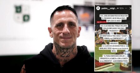 El contundente descargo de Pablo Migliore contra la dirigencia de Boca imagen-20