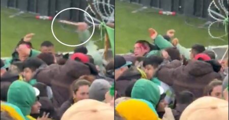 Prohíben el acceso a las canchas a barras de Aldosivi que se enfrentaron a facazos en plena popular imagen-8