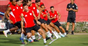 Arrancó el Pelado: primera práctica para Matías Almeyda en Sevilla imagen-4
