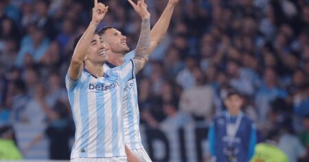 La tremenda racha goleadora de Racing contra Belgrano, cambios y la posible formación imagen-22