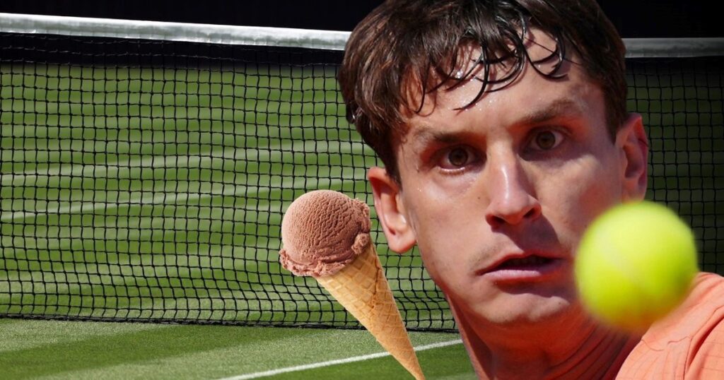 Camilo Ugo Carabelli, frustrado en Wimbledon: "Parezco un heladero" imagen-41