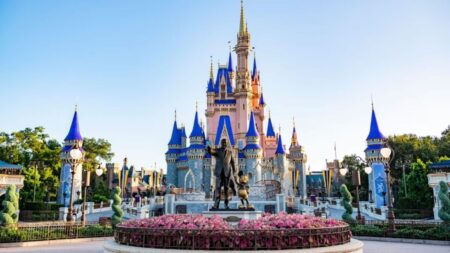 Esta imagen muestra en un solo vistazo la inmensidad que es Disneyworld frente a Disneyland imagen-5
